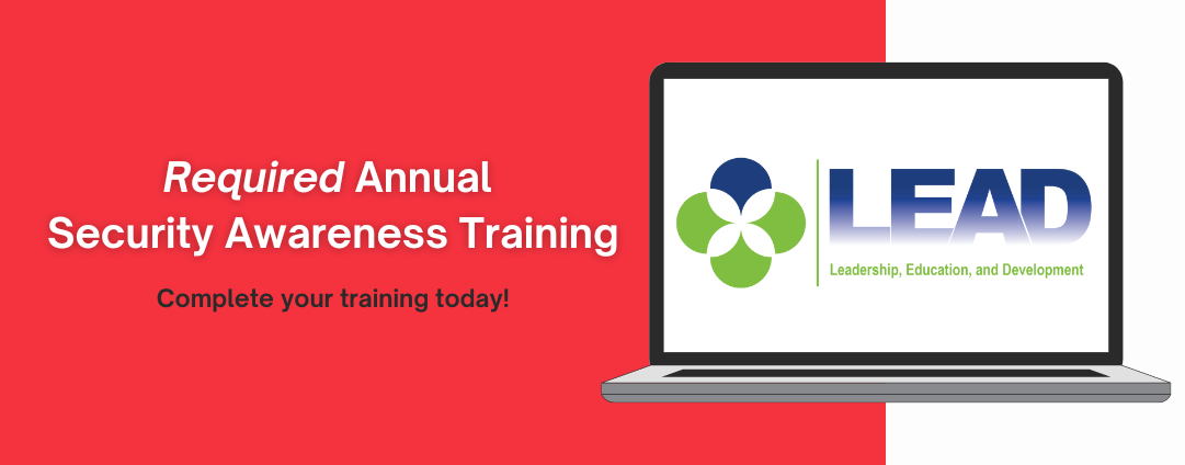 Annual Security Awareness Training on LEAD